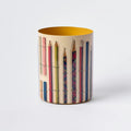 Enamel Everything Pot - Vintage Pencils and Chalks