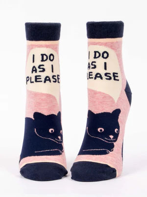 I Do As I Please Socks