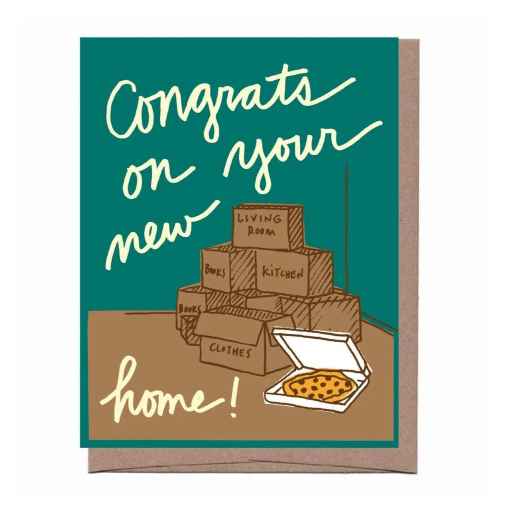 New Home Pizza Card