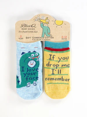 Love Your Face / Drop Me Baby Socks