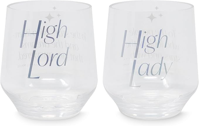 Sarah J Mass ACOTAR Acrylic Stemless Wine Tumblers
