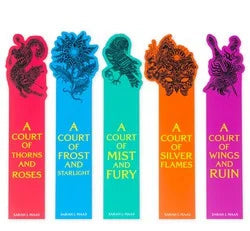 Sarah J Maas ACOTAR 5 Piece Bookmark Set