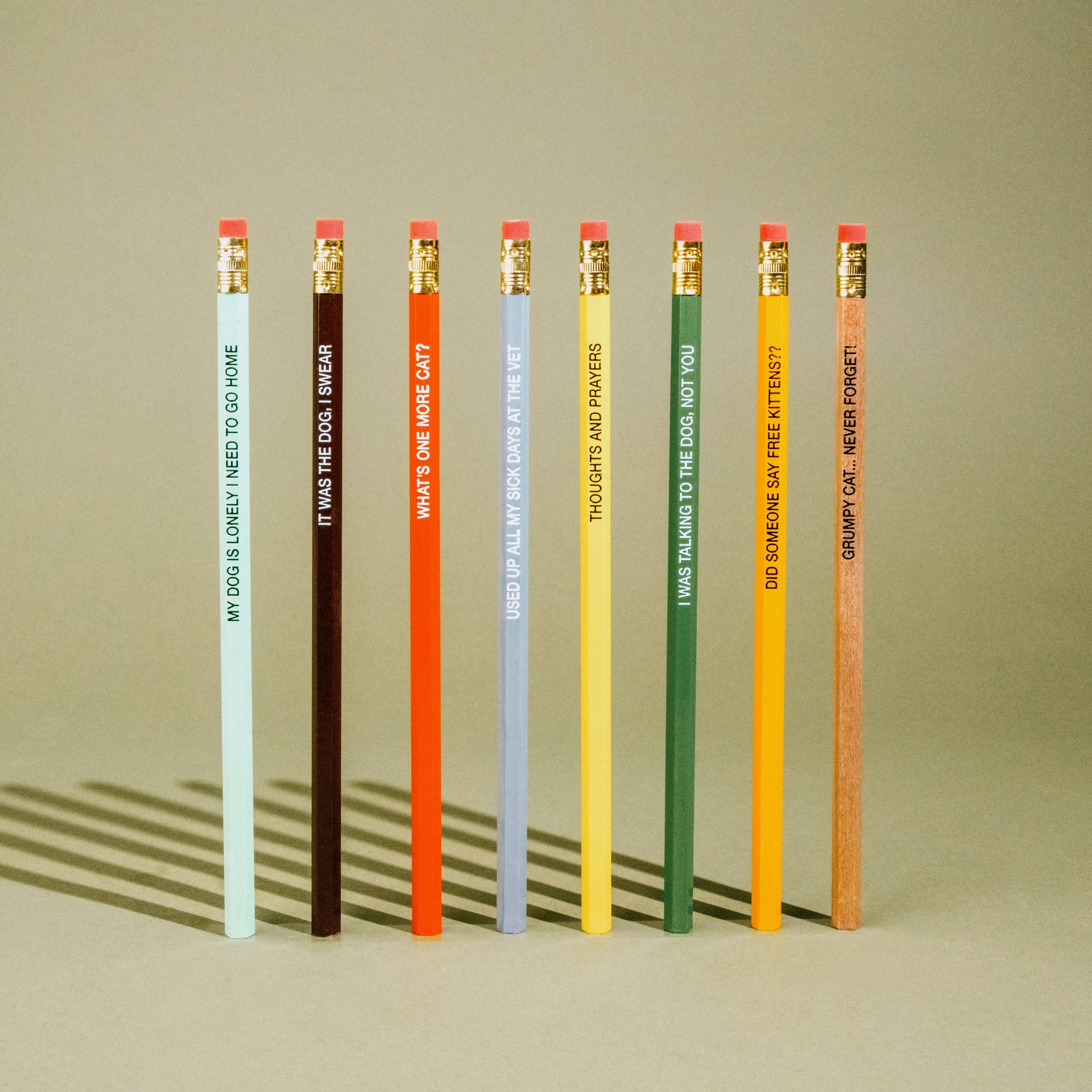 Pencils For Cat People | Funny Pencils