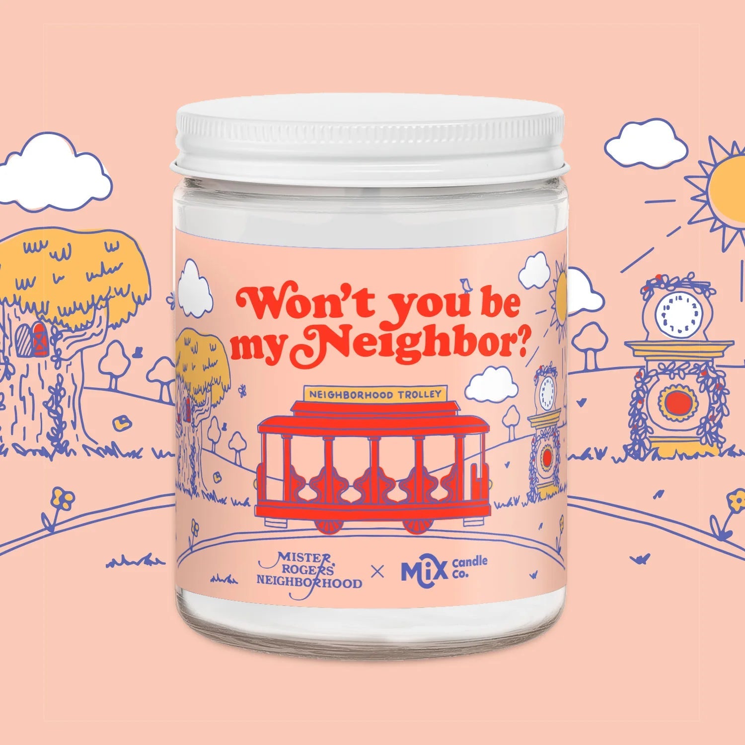 Won’t You Be My Neighbor? 8oz Candle
