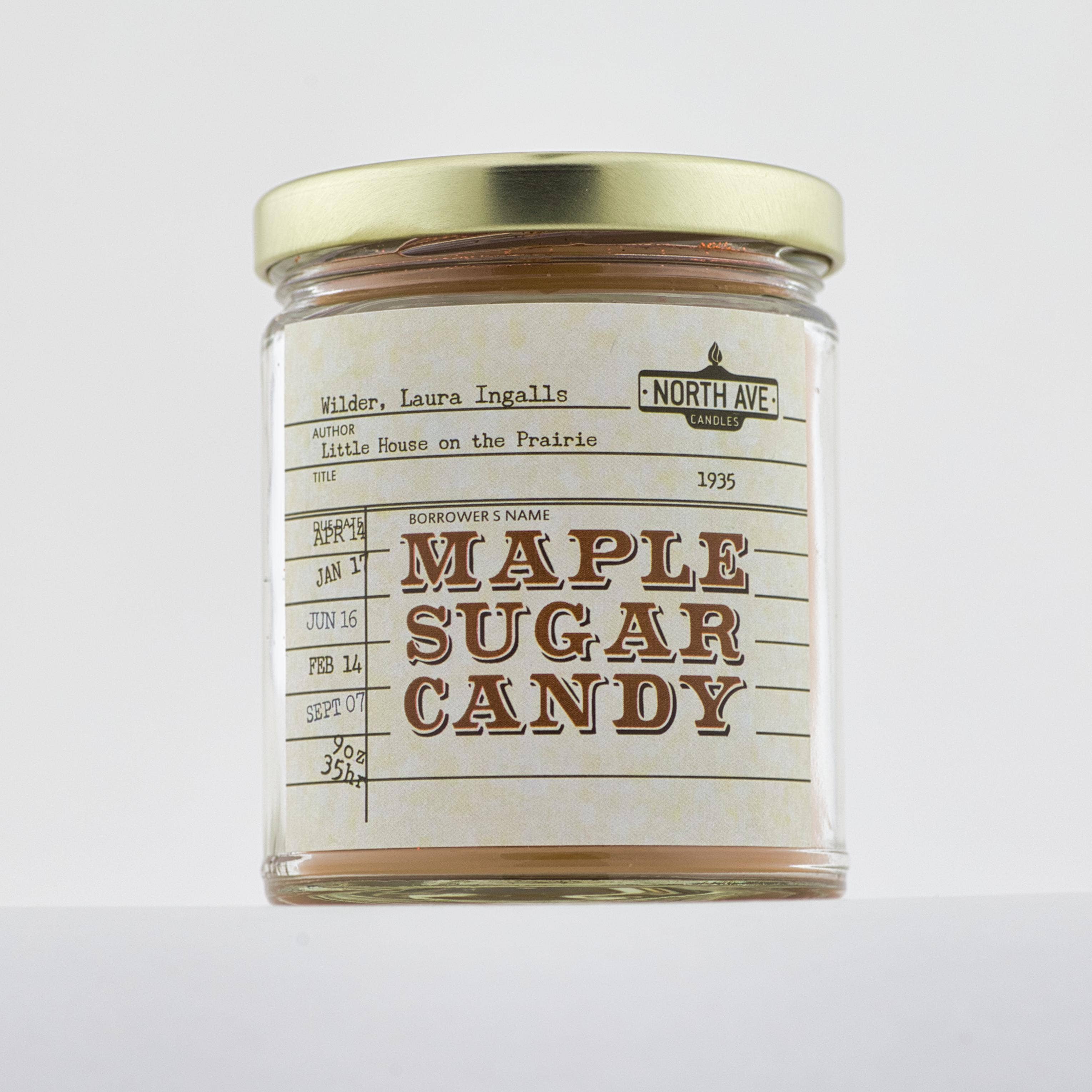 Little House On The Prairie - Maple Sugar Candy Candle