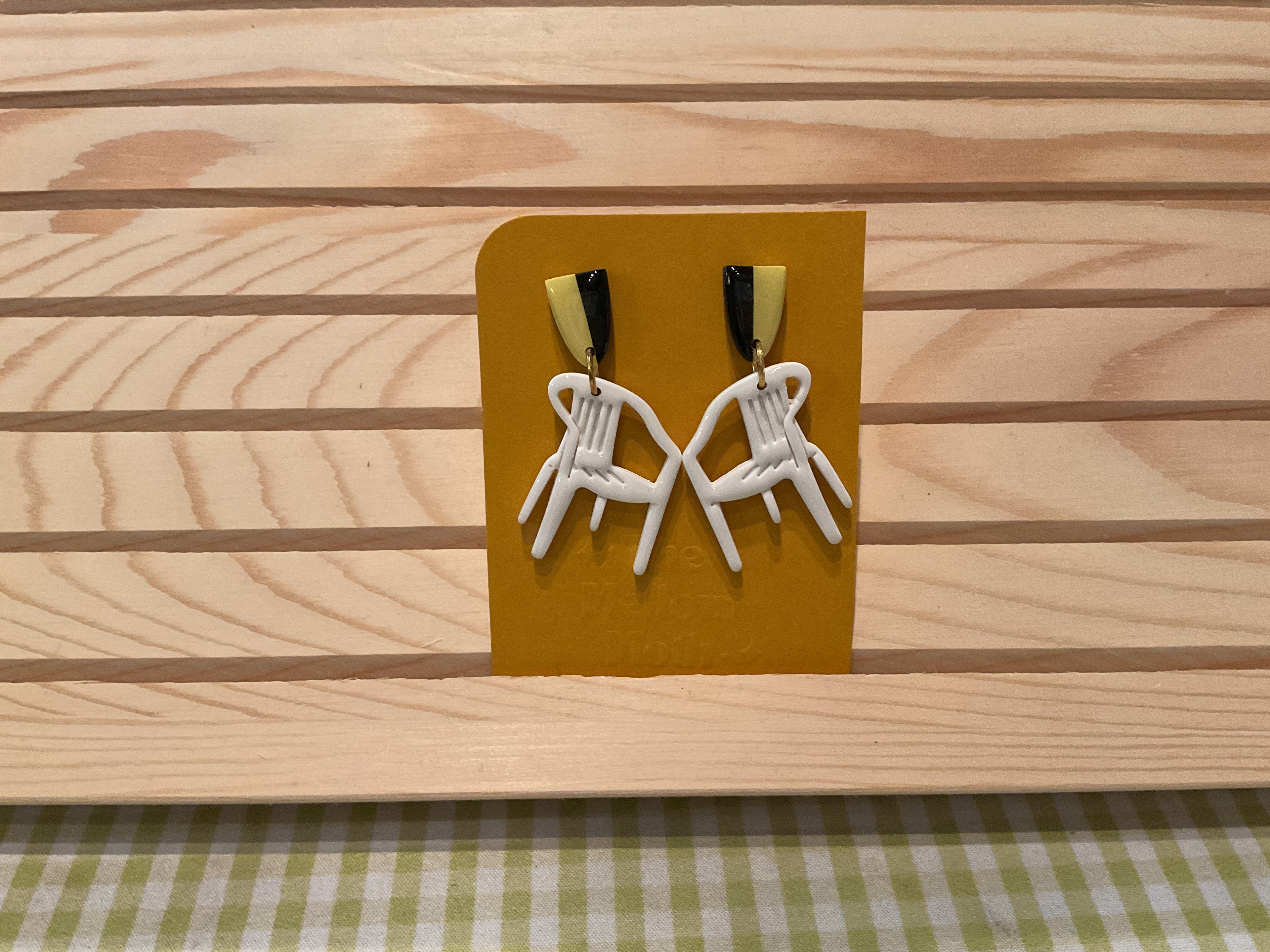 Parking Chair Earrings