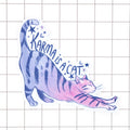 Karma Is A Cat Vinyl Sticker