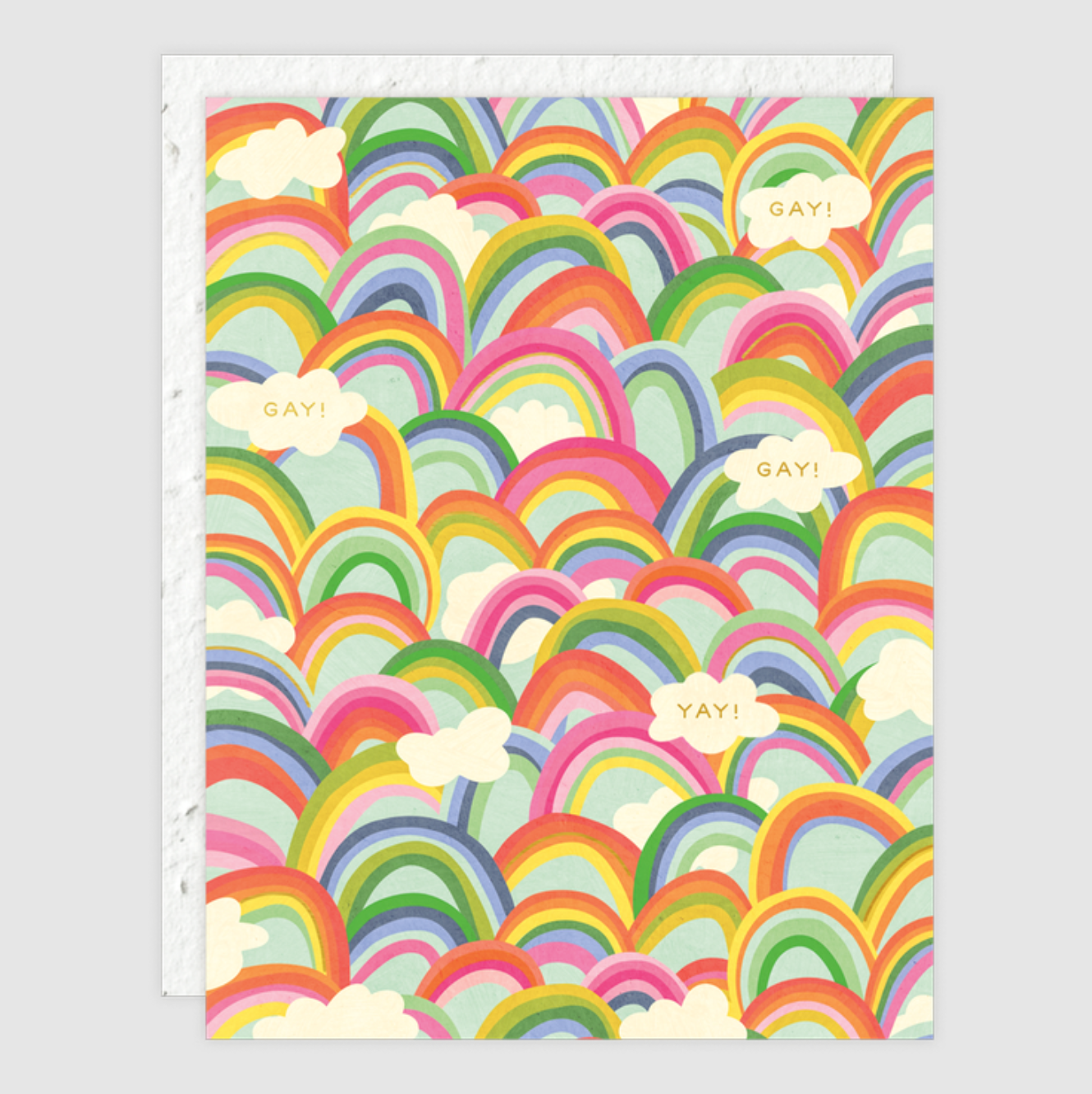 Rainbows Pride Card (with Plantable Envelope!)