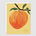 Peach Thank You Card (with Plantable Envelope!)