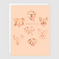 Dog Kisses Birthday Card (with Plantable Envelope!)