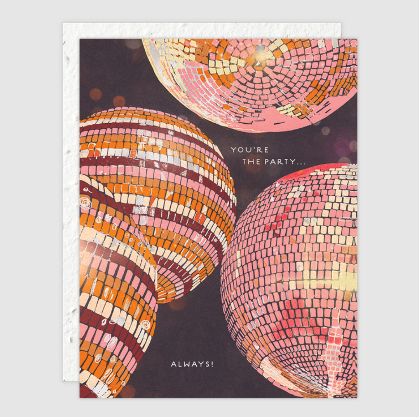 Disco Birthday Card (with Plantable Envelope!)