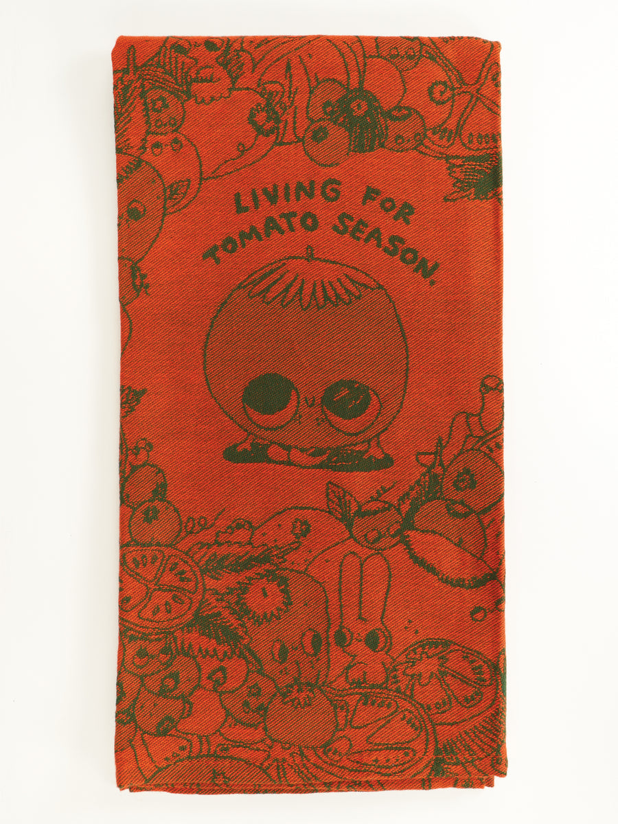 Living For Tomato Season Dish Towel