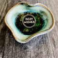 Best Wishes 1” hard Enamel lapel pin