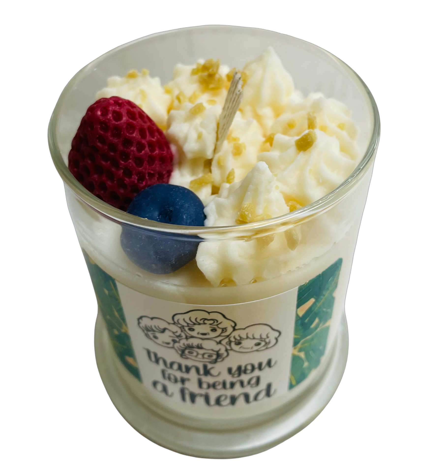 Thank You for Being a Friend - Soy Dessert Candle