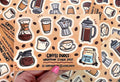 Coffee Dudes Waterproof Sticker Sheet