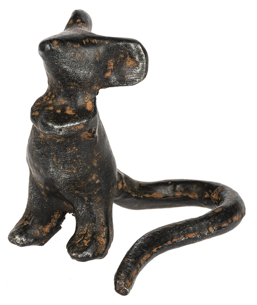 Tiny Mouse Cast Iron Figurine