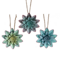Succulent Ornament on Jute Hanger (Assorted)