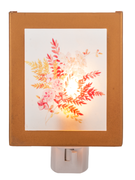 Bouquet Silhouette Night Light