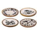 Round Mushroom Tidbit Tray (Assorted)