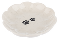 Paw Print Trinket Dish with Scallop Edge