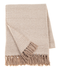 Textured Waffle Weave Throw