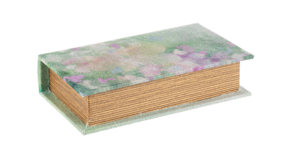 Small Watercolor Floral Book Decor