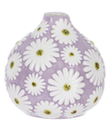 Embossed Daisy Vase