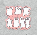 Ghosty Hot To Go vinyl sticker