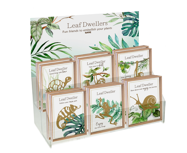 Jungle Animals Plant Decor