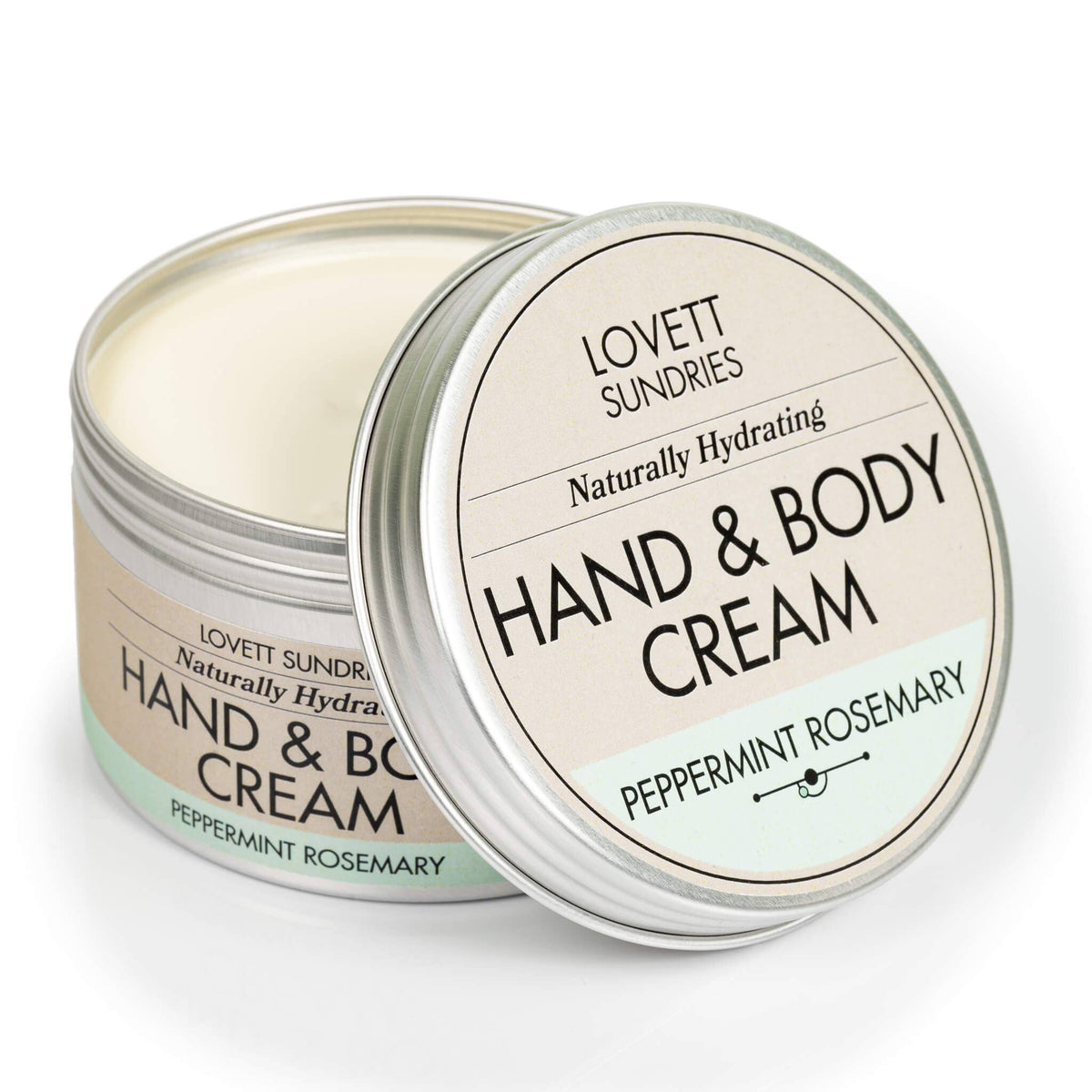 Hand and Body Cream Natural Hydration