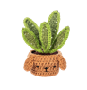 Crochet Houseplant in Dog Planter