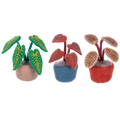 Handcrafted Tropical Plant Figurines