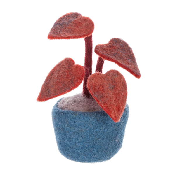 Handcrafted Tropical Plant Figurines