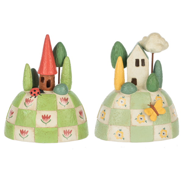 Garden House Teacup Figurine
