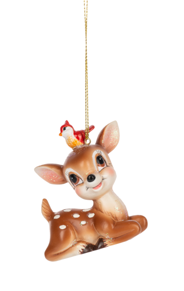 Vintage Deer Ornament