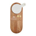 Chillable Marble and Wood Charcuterie Board